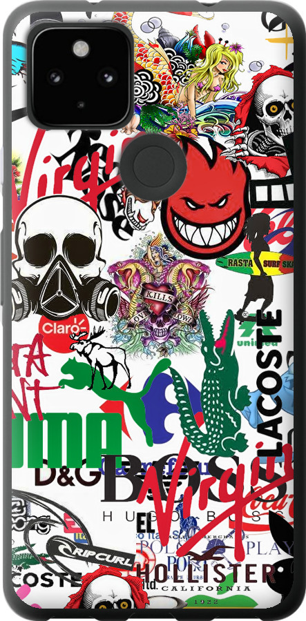 Many different logos