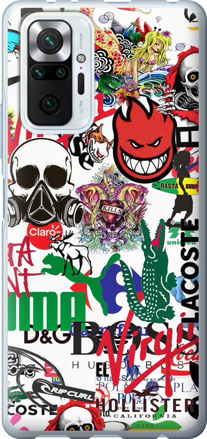 Many different logos
