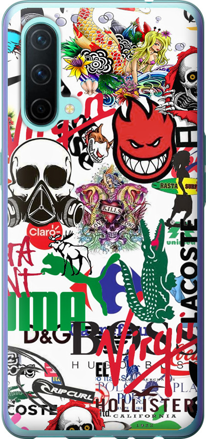 Many different logos