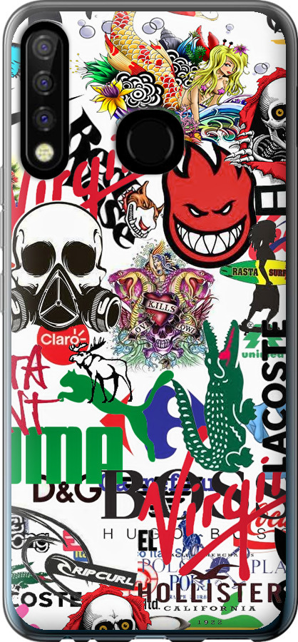 Many different logos