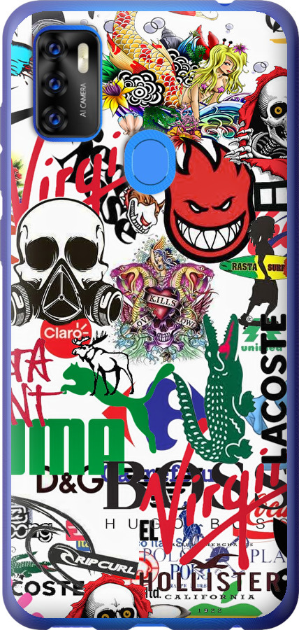 Many different logos