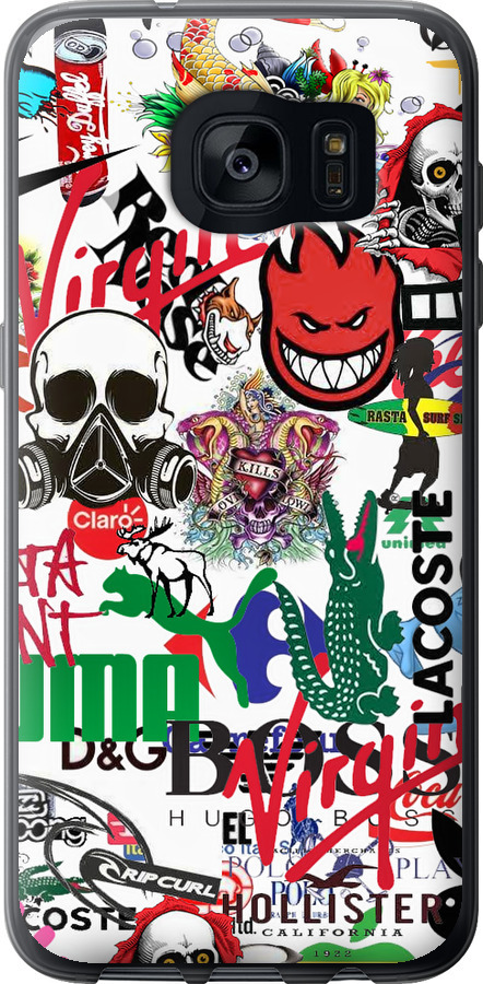 Many different logos