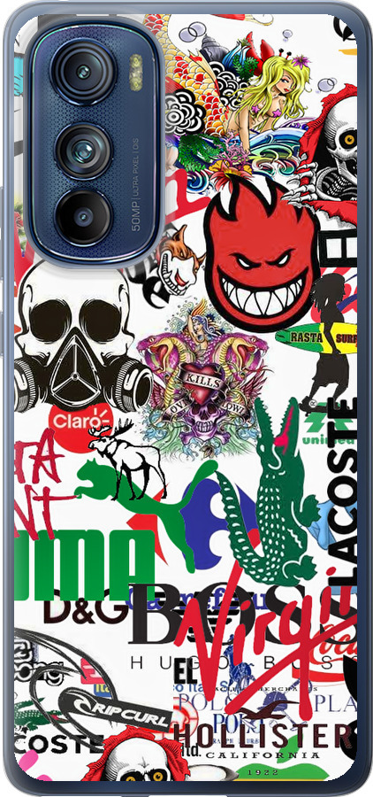 Many different logos