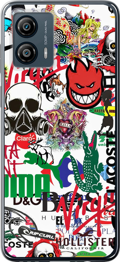Many different logos