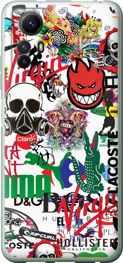 Many different logos
