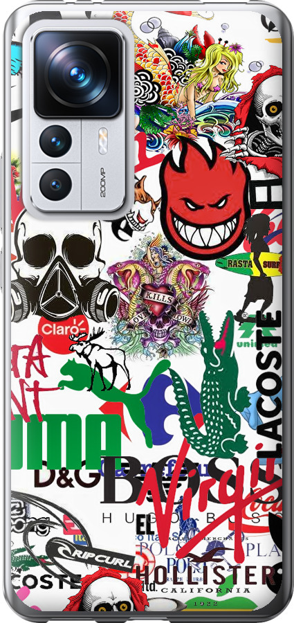 Many different logos