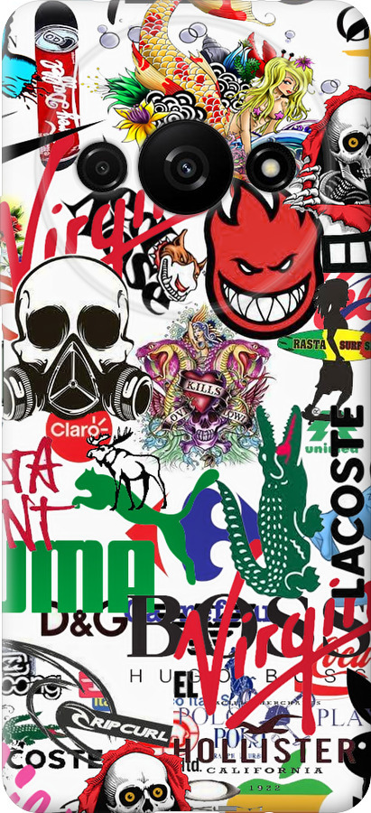 Many different logos
