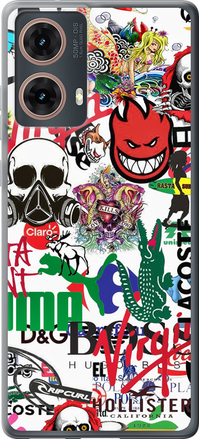 Many different logos