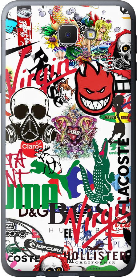 Many different logos