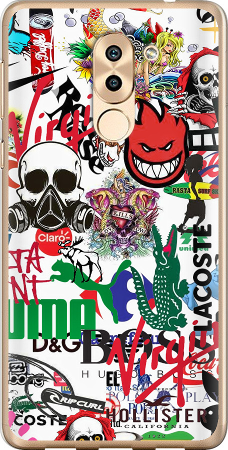 Many different logos