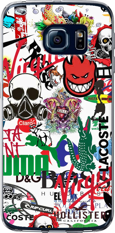 Many different logos