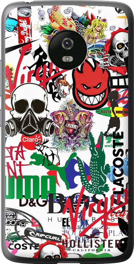 Many different logos