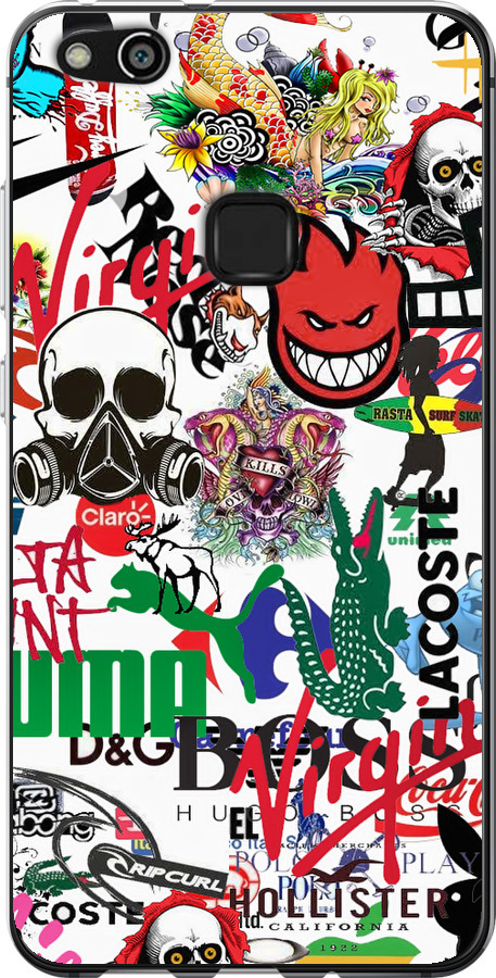 Many different logos