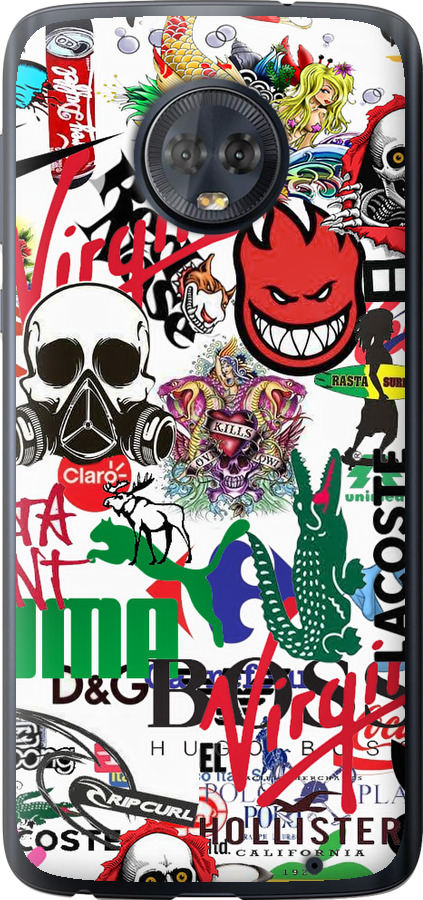 Many different logos