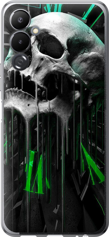 Череп-годинник