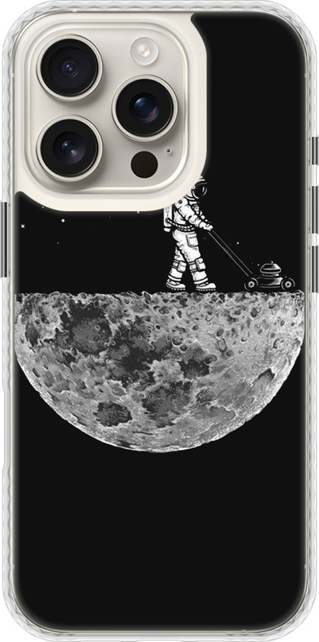 Moon in dark