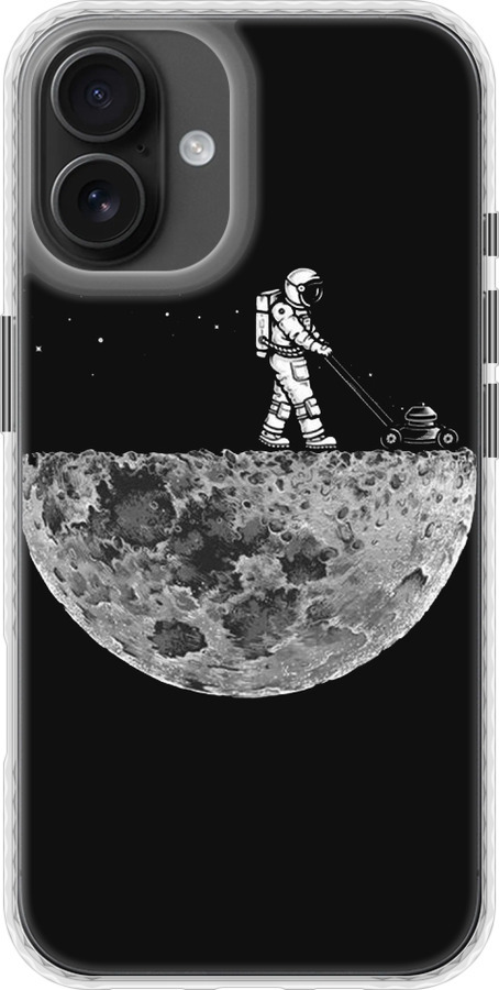 Moon in dark