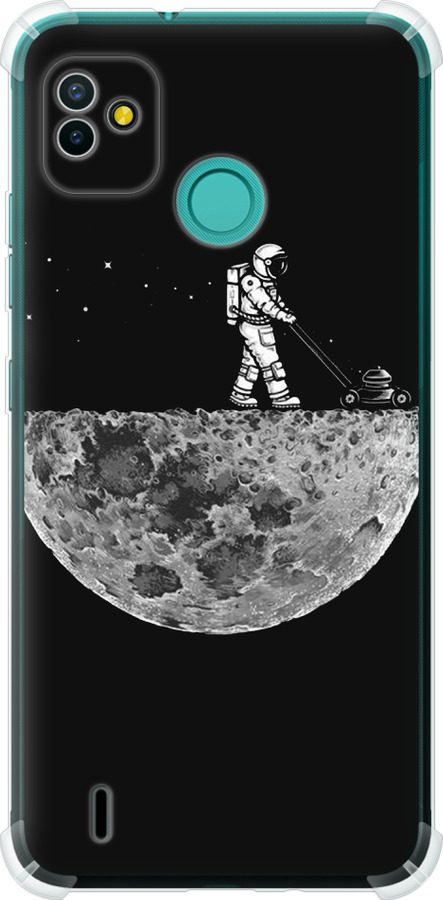 Moon in dark
