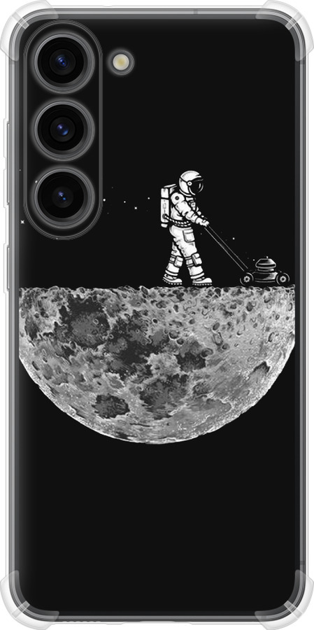Moon in dark
