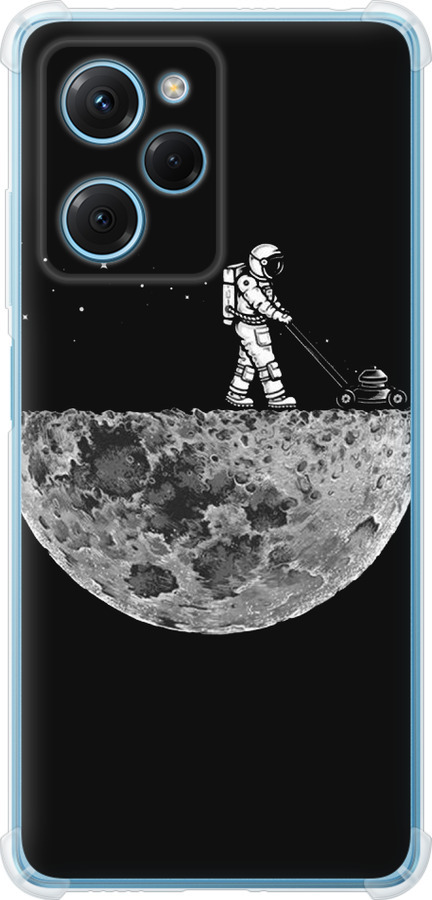 Moon in dark