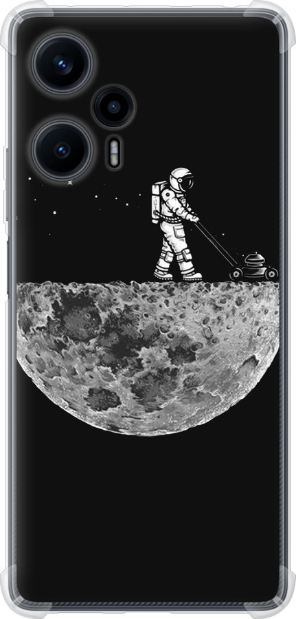 Moon in dark