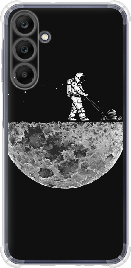 Moon in dark