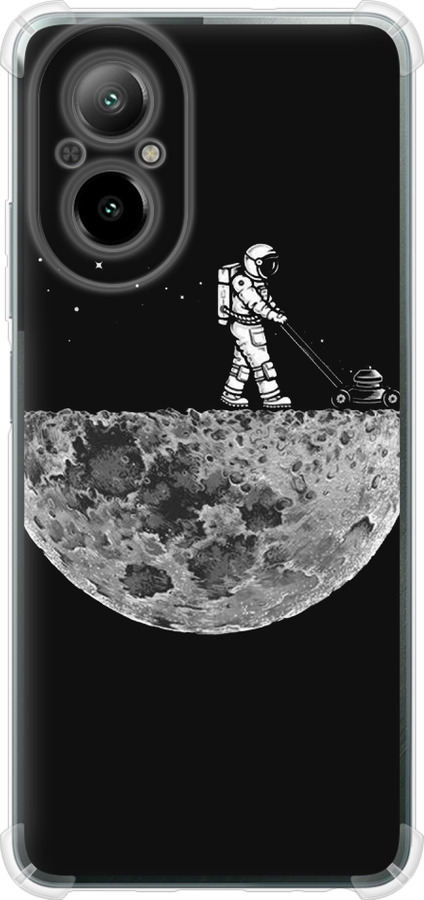 Moon in dark