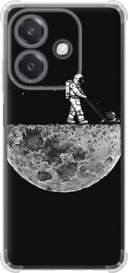Moon in dark