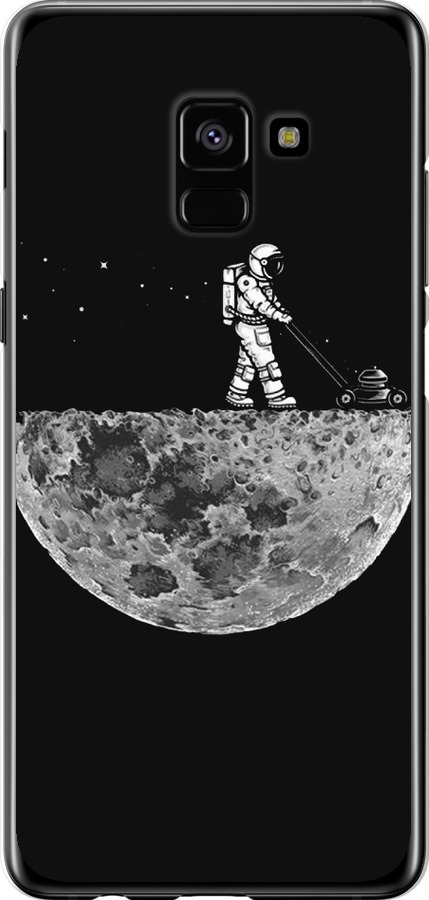 Moon in dark