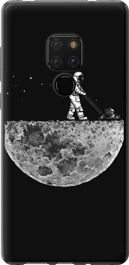 Moon in dark