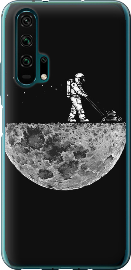 Moon in dark