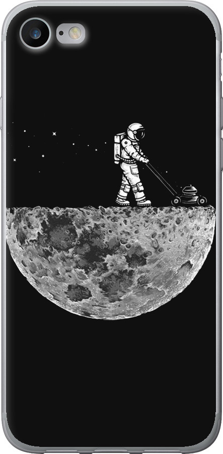 Moon in dark