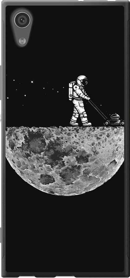 Moon in dark