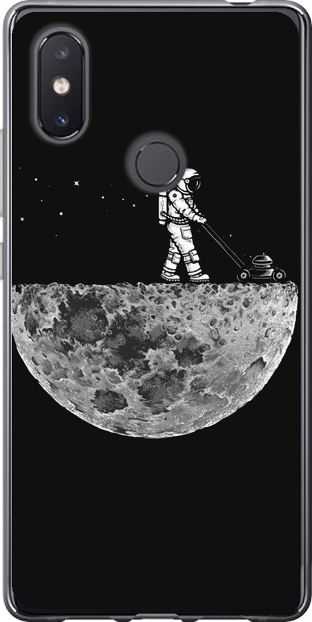 Moon in dark
