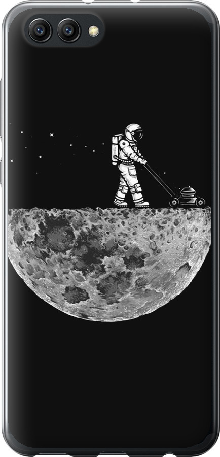 Moon in dark