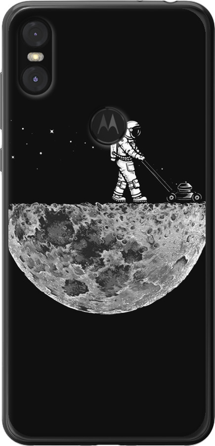 Moon in dark