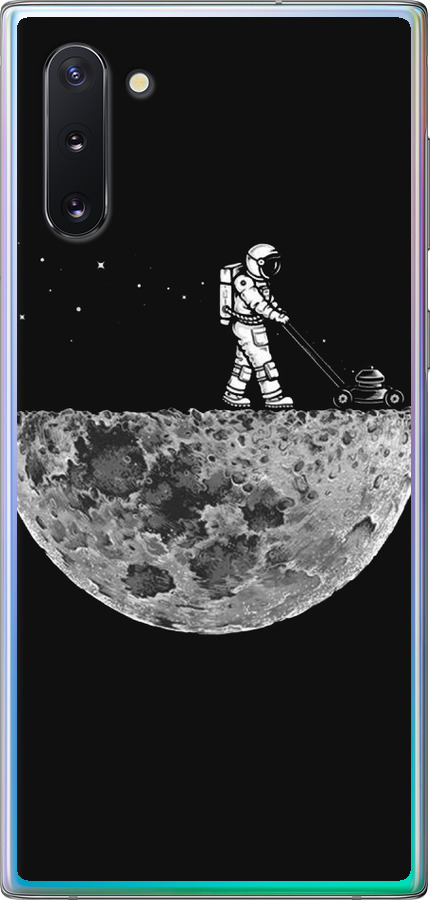 Moon in dark
