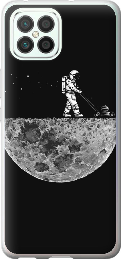 Moon in dark