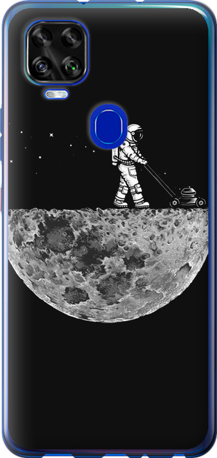 Moon in dark