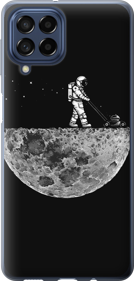 Moon in dark