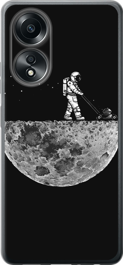 Moon in dark