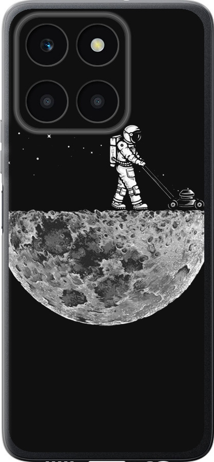 Moon in dark
