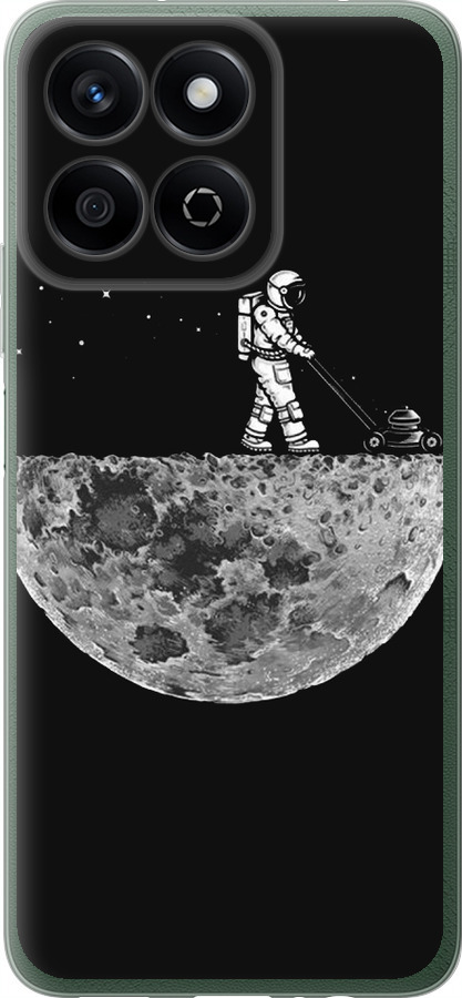 Moon in dark