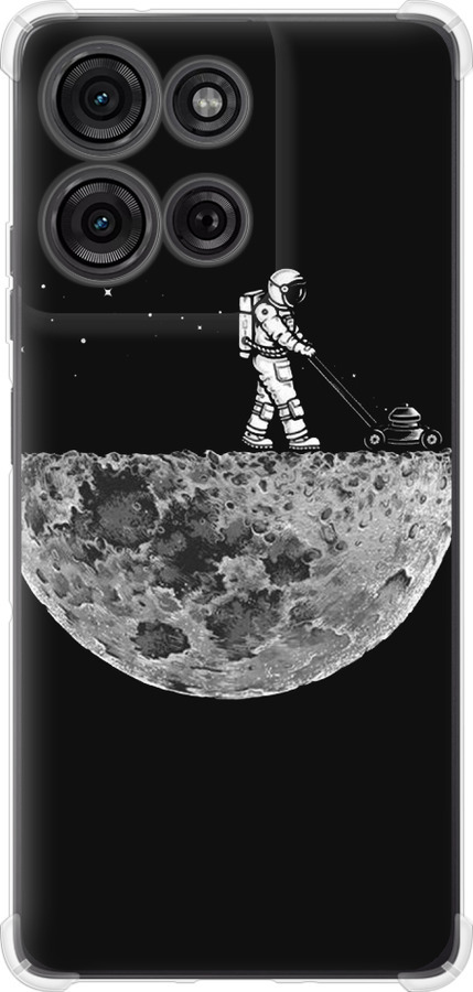 Moon in dark