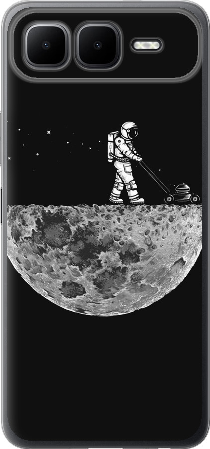 Moon in dark