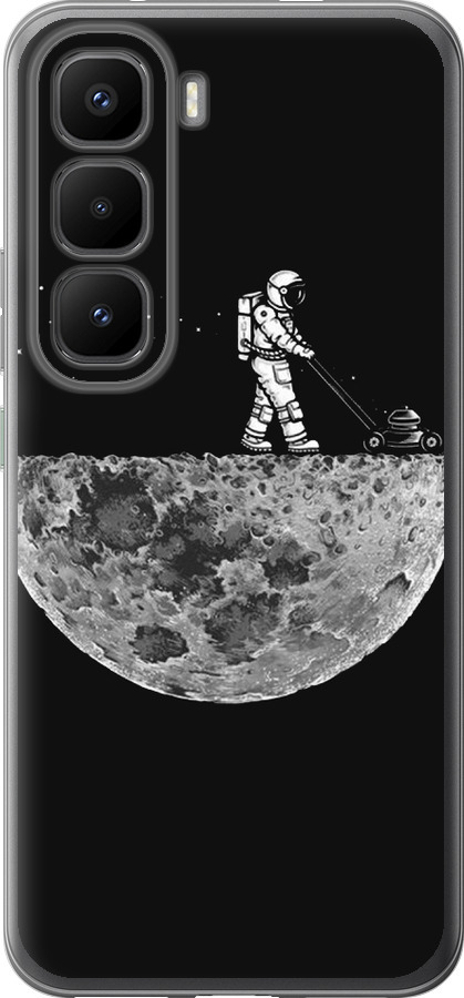 Moon in dark