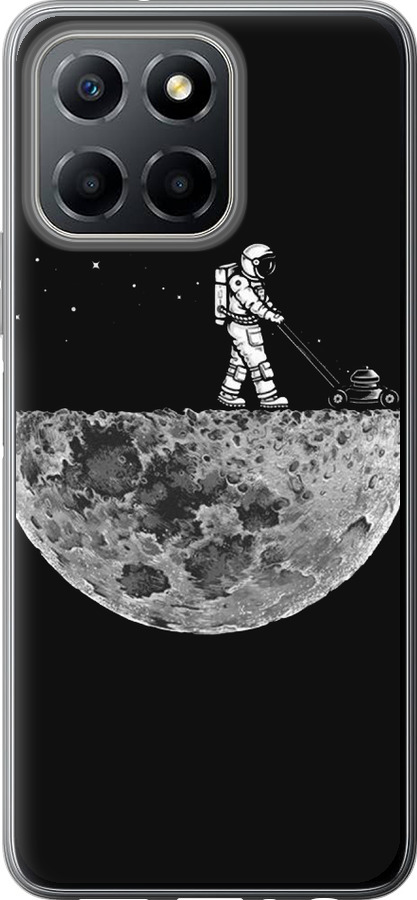 Moon in dark