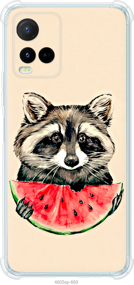 Єнотик з кавуном