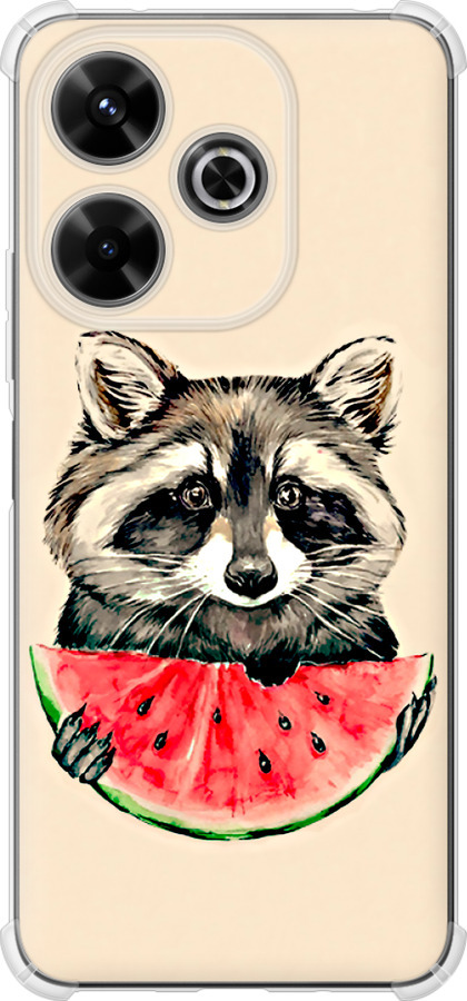 Єнотик з кавуном