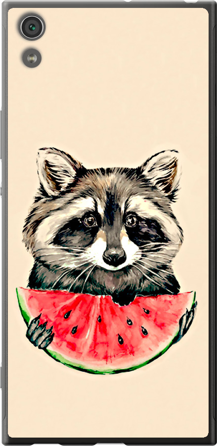 Єнотик з кавуном